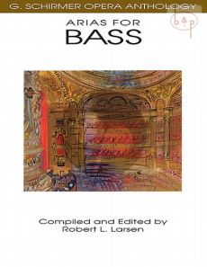 Opera Anthology Arias for Bass