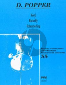Popper Schmetterling Op.3 No.4 Violoncello-Piano