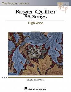 Quilter 55 Songs High Voice (edited by Richard Walters)