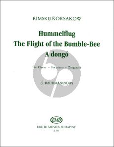 Rimsky Korsakov Flight of the Bumble Bee for Piano Solo (Arranged by Rachmaninoff)