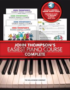 Thompson Easiest Piano Course Complete (Complete 4 Book / Audio boxed set)