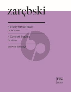 Zarebski 4 Concert Studies for Piano