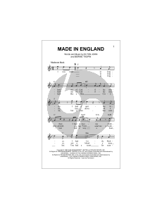 Made In England