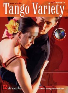 Wagenmakers Tango Variety for Violin Book with Cd (Position 1 - 3)