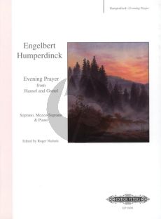 Humperdinck Evening Prayer from Hansel & Gretel for Soprano and MezzoSoprano with Piano (Edited by Roger Nichols) (German/English)