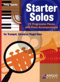 Sparke Starter Solos (20 Progressive Pieces) (Trumpet with Piano Accomp.) (Bk-Cd) (Easy)