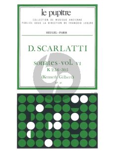 Scarlatti Sonates Vol.6 K.256-305 Clavier (Kenneth Gilbert) (Le Pupitre)