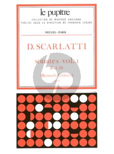 Scarlatti Sonates Vol.1 K.1-52 Clavier (Kenneth Gilbert) (Le Pupitre)