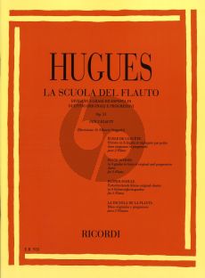 Hugues La Scuola del Flauto Op.51 Vol.1 (Flute Method) (2 Flutes)