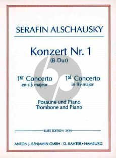 Alschausky Concerto No.1 B-flat major Trombone-Piano