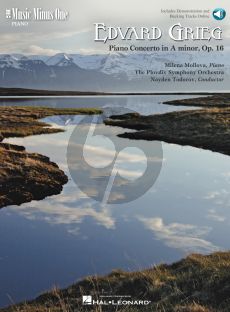 Grieg Concerto a-minor Op.16 Piano and Orchestra (Book with Audio online) (MMO)