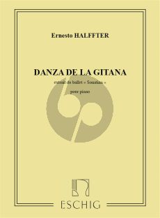 Halffter Danza de la Gitana Piano (extrait du ballet "Sonatina")