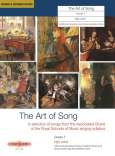 Album Art of Song Grade 7 High Voice (Revised and Expanded Edition) (Songs and Arias from Singing Syllabus ABRSM)
