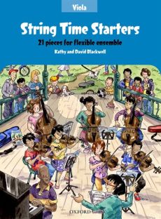 Blackwell String Time Starters (21 easy pieces for flexible Ensemble Viola Book