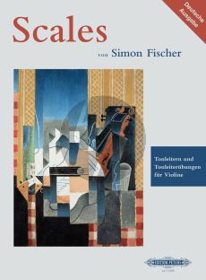 Fischer Scales - Tonleitern und Tonleiterübungen für Violine (deutscher Sprache)