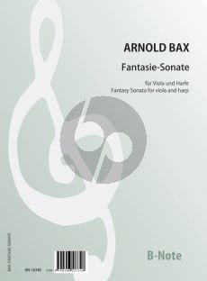 Bax Fantasy Sonata for Viola and Harp (Score/Parts)
