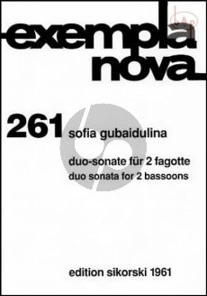 Duo-Sonate 2 Fagotten