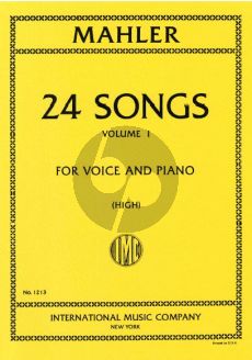 Mahler 24 Songs vol.1 (High Voice) (No.1-6)