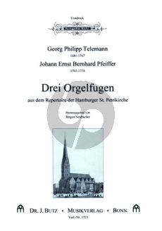 Drei Orgelfugen aus dem Repertoire der Hamburger St. Petri-Kirche Orgel (Ped.) (Erstdruck)