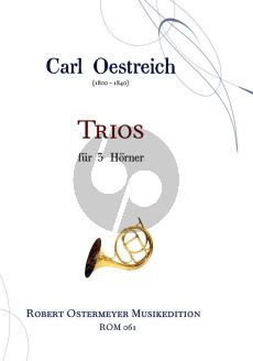 Oestreich  Trios 3 Horns (Score/Parts)