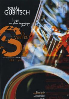 Igen (1992) Saxophone Quartet SATB Score/Parts