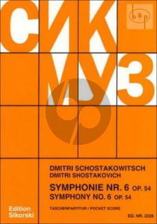 Symphony No.6 Op.54 Study Score