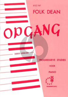 Dean Opgang Vol.3 Progressive Studies voor Piano