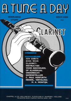 Herfurth Tune a Day Vol.1 voor Klarinet (Nederlandse uitgave)