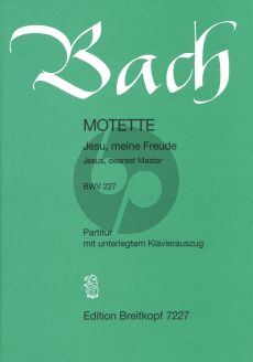 Bach J.S. Jesu meine Freude (BWV 227) (SSATB-Piano) (Schulze)