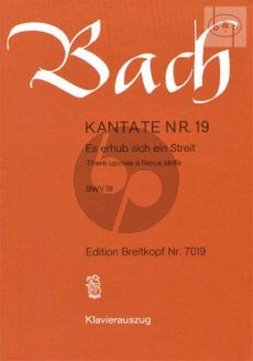Bach Kantate No.19 BWV 19 - Es erhub sich ein Streit) (There uprose a fierce strife) (Deutsch/Englisch) (KA)