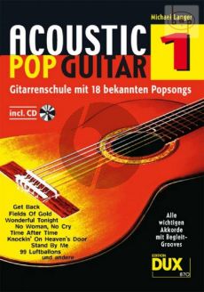 Acoustic Pop Guitar Vol.1 (Buch mit Audio Download)