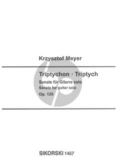 Meyer Triptychon (Sonata Op.125) for Guitar