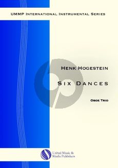 Hogestein Six Dances for Oboe Trio (Score/Parts)