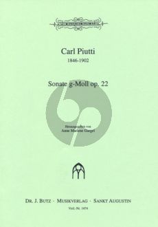 Piutti Sonate g-moll Op.22 Orgel