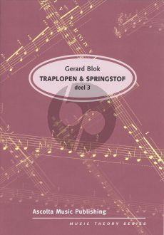 Blok Traplopen & Springstof Vol.3 (Solfege en Theorie)