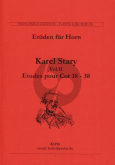 Stary 55 Etüden Vol. 2 No. 18 - 38 Horn