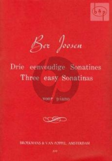 3 Easy Sonatinas for Piano Solo