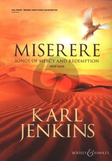 Jenkins Miserere: Songs of Mercy and Redemption (Countertenor (Mezzo-Soprano), Cello, Mixed Chorus, Strings, Harp and Percussion) (Vocal/piano Score)