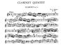 Mozart Quintet KV 581 A-Major for Clarinet in A 2 Vi.-Va.-Vc. Set of Parts (Peters)