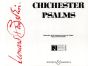 Bernstein Chichester Psalms Choir-Organ-Harp-Percussion Reduction for Organ with Parts for Harp and Percussion
